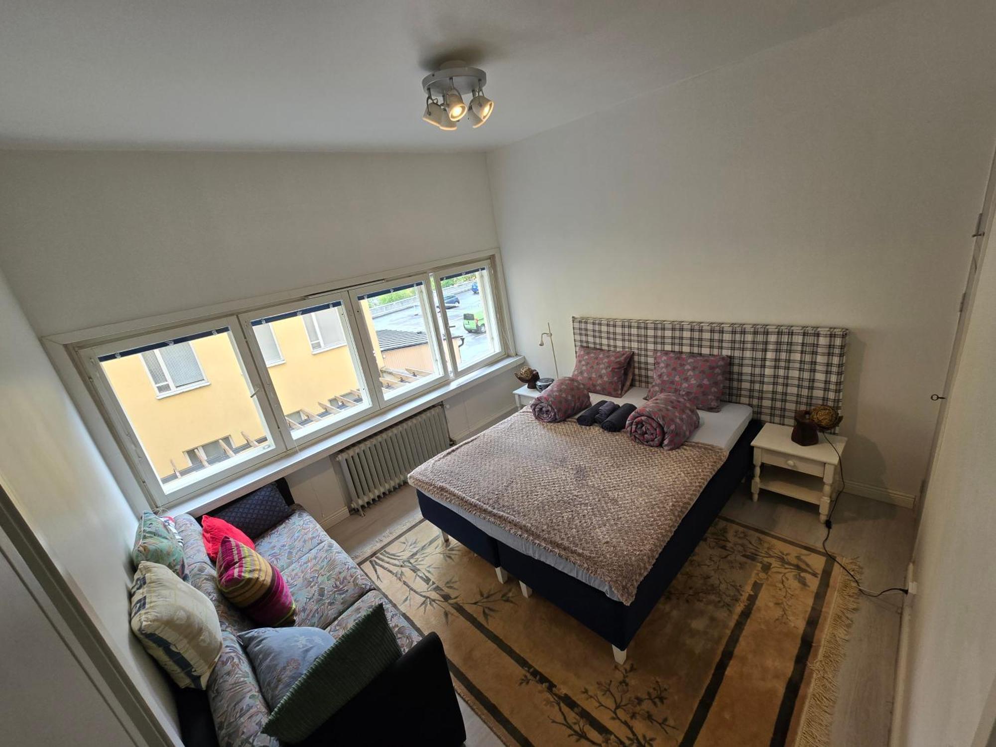 Centric Cozy Entire Studio In Kallio, Helsingfors Eksteriør bilde